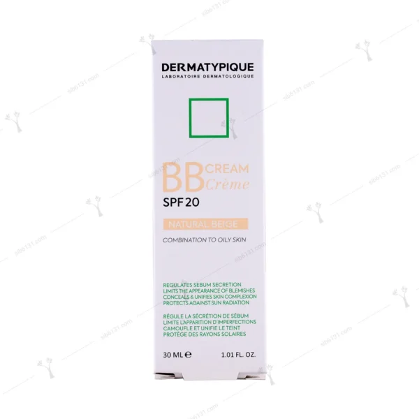 بی بی کرم درماتیپیک پوست چرب بژ طبیعی spf 20