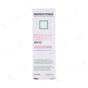 بی بی کرم درماتیپیک پوست چرب رز بژ spf 20