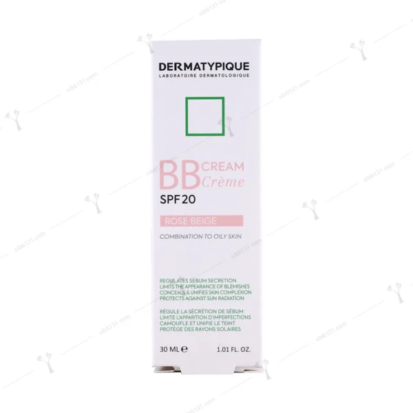 بی بی کرم درماتیپیک پوست چرب رز بژ spf 20