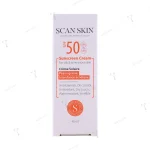 کرم ضد آفتاب بی رنگ اسکن اسکین پوست چرب و جوشی spf 50