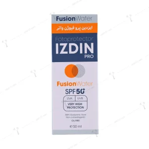 ضد آفتاب فلوئیدی بی رنگ ایزیدین پرو spf 50