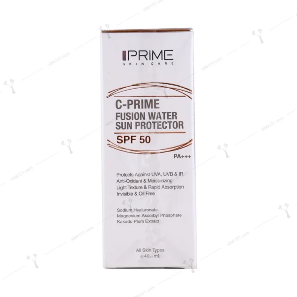 ضد آفتاب فلوئیدی پریم حاوی ویتامین ث مناسب انواع پوست spf 50