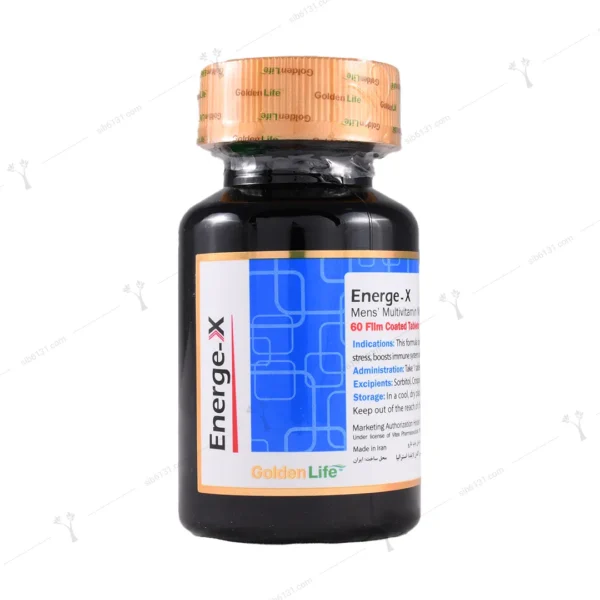 قرص انرژکس گلدن لایف 60 عددی