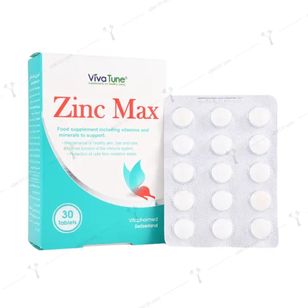 قرص زینک ماکس ویواتیون 30 عددی