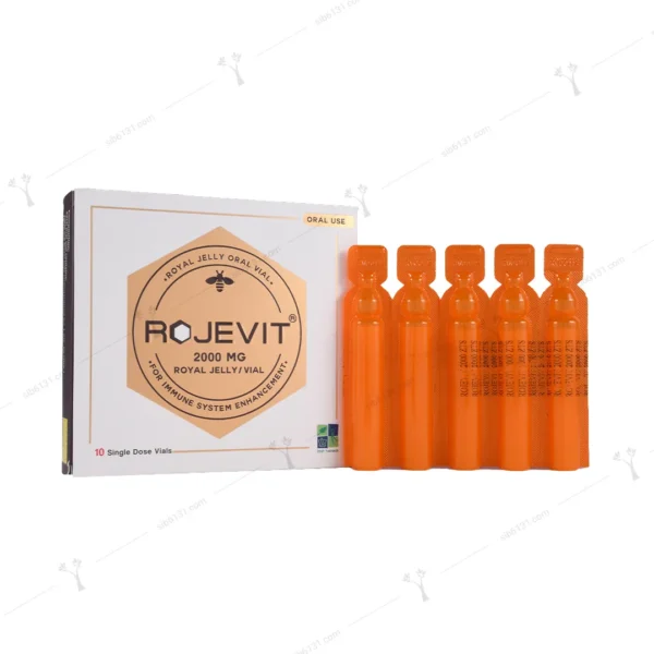 ویال خوراکی ژل رویال روژویت زیست تخمیر 10 عددی
