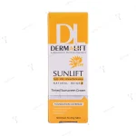 کرم ضد آفتاب درمالیفت +spf 50 پوست معمولی و خشک بژ طبیعی 40 میلی لیتری