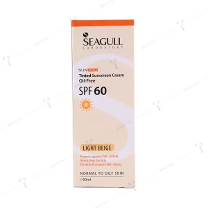 کرم ضد آفتاب سی گل فاقد چربی بژ روشن 50 میلی لیتری spf 60