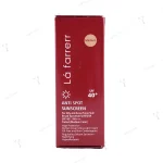 کرم ضد آفتاب و ضد لک لافارر spf 40 پوست چرب و آکنه ای رنگ بژ طبیعی 40 میلی لیتری