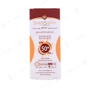 کرم ضد افتاب ضد لک سان سیف مناسب انواع پوست بژ روشن +spf 50