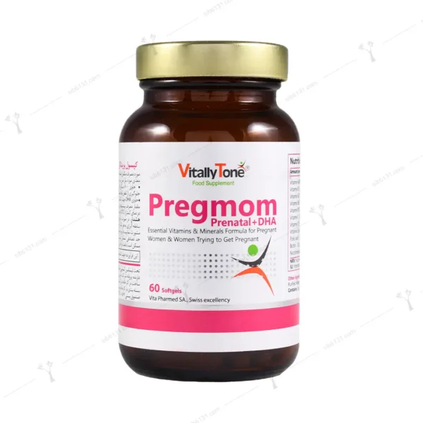 کپسول ژلاتینی نرم پرگمام ویتالی تون 60 عددی