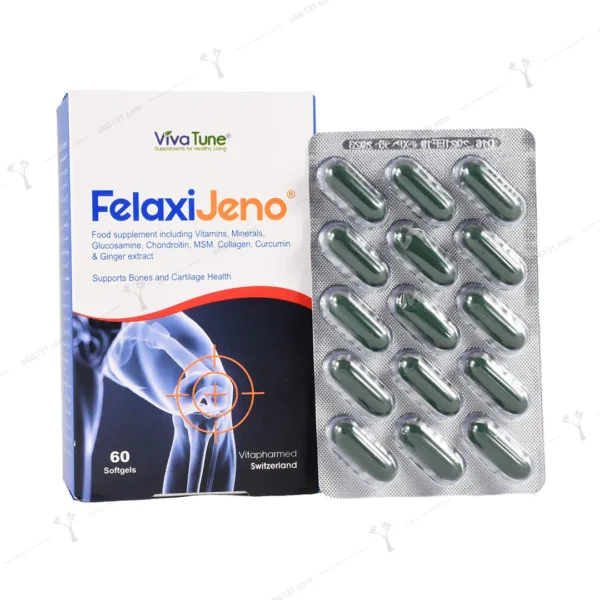 کپسول ژلاتینی نرم فلکسی ژنو ویواتیون 60 عددی
