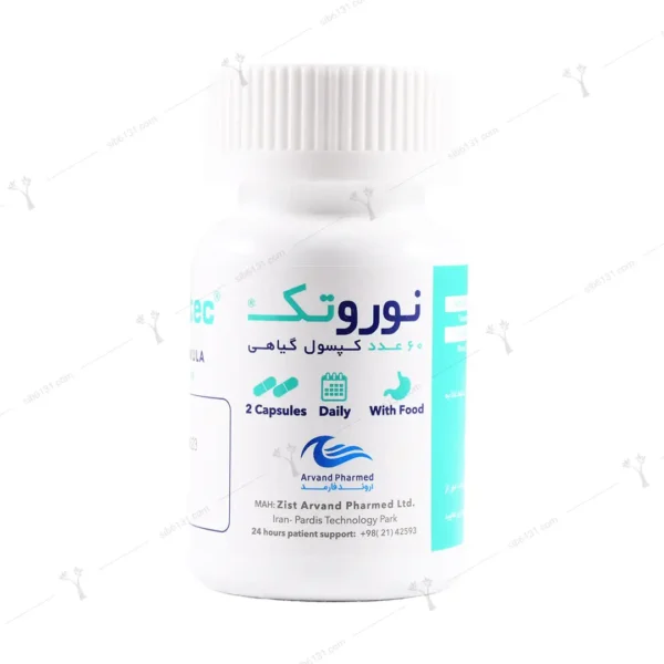 کپسول نوروتک نانو حیات دارو 60 عددی
