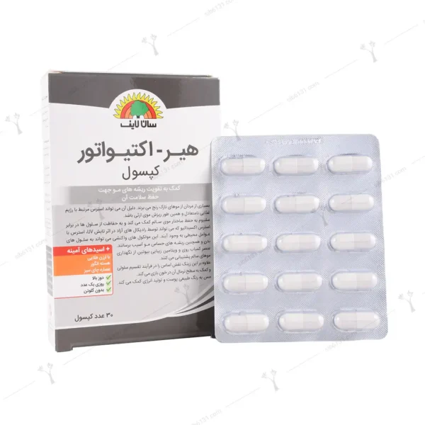 کپسول هیر اکتیواتور سان لایف 30 عددی