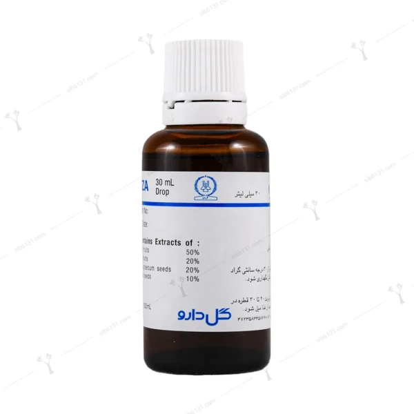 قطره شیرافزا گل دارو 30 میلی لیتری