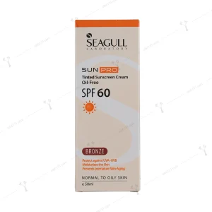 کرم ضد آفتاب سی گل رنگ برنز 50 میلی لیتری spf 60