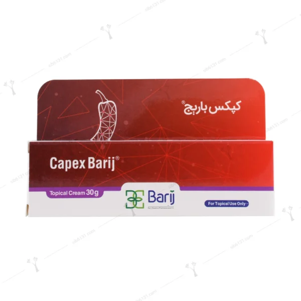 کرم کپکس باریج 30 گرمی