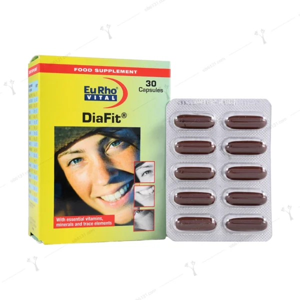 کپسول ژلاتینی نرم دیافیت یوروویتال 30 عددی