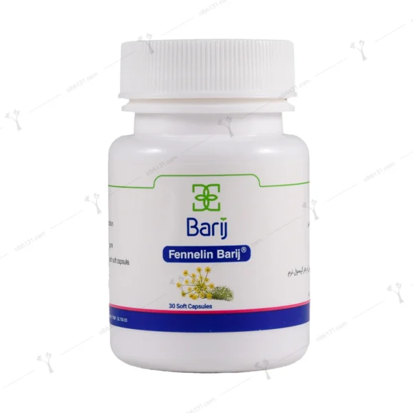 کپسول ژلاتینی نرم فنلین باریج 30 عددی