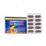کپسول ژلاتینی نرم مولتی ویتامین دیابتیک دانا 30 عددی
