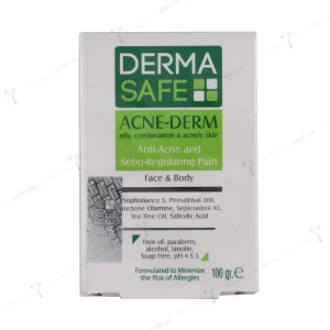 Derma Safe Acne Derm Anti Acne & Sebo Regulating Pain 100 g