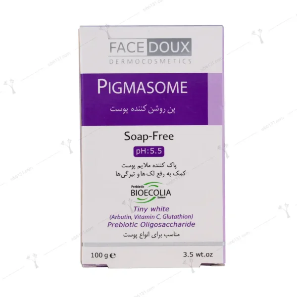 Facedoux Pigmasome Lightening Syndet Bar 100 g