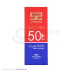کرم ضد آفتاب مردانه ساین شیلد فاقد چربی spf 50 ساین اسکین 50 گرمی