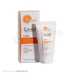 کرم ضد آفتاب بی رنگ مناسب پوست خشک SPF50 لایسل 40 میلی لیتری