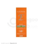 کرم ضد آفتاب اویسان بی رنگ پوست چرب SPF50 اویدرم 40 میلی لیتری