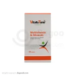 کپسول ژلاتینی نرم مولتی ویتامین و مینرال ویتالی تون 60 عددی
