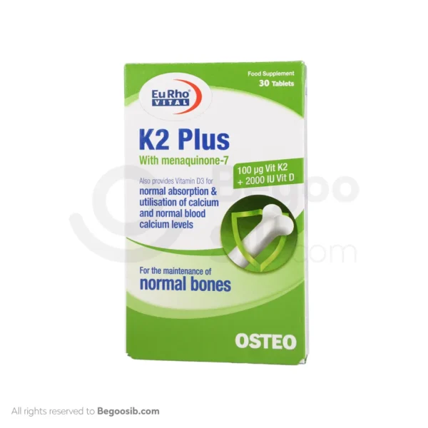 قرص کا2 پلاس یوروویتال 30 عددی