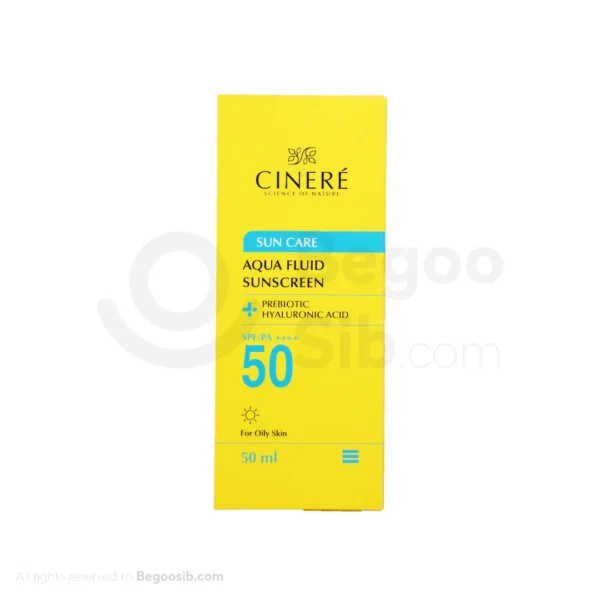 کرم ضد آفتاب فلویید بی رنگ سینره با SPF 50 حجم 50 میلی لیتری