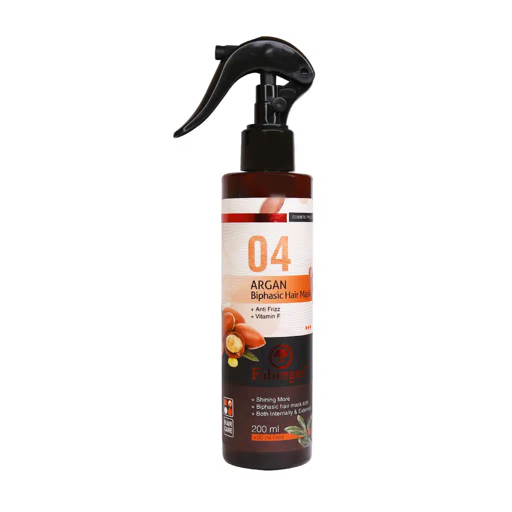Fabregas-Argan-Oil-2-Phase-Hair-Mask-200-ml.jpg ماسک مو دوفاز ضد وز حاوی آرگان 200 میلی لیتری - Image 1