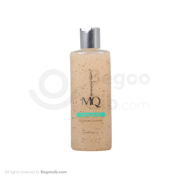 ژل اسکراب پاک کننده و کنترل کننده چربی پوست ام کیو 200 میلی لیتری
