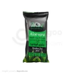 دستمال مرطوب دست و صورت یونی لد مدل Aloe Vera بسته 12 عددی