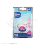 پستانک ارتودنسی طرح دار 18-6 ماه کد 834 وی بیبی