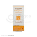 ضد آفتاب رنگی بژ روشن فاقد چربی SPF50 هیدرودرم 40 میلی لیتری