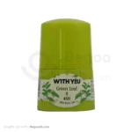 مام رول ضدتعریق گرین لیف ویت یو 50 میلی لیتری