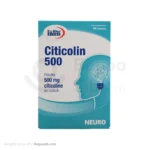 کپسول سیتی کولین 500 میلی گرم یوروویتال 30 عددی