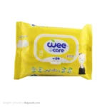 دستمال مرطوب کودک وی کر حاوی روغن آرگان بسته 20 عددی