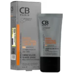کرم ضد آفتاب SPF50 بژ روشن پوست مختلط تا چرب سی بی پاریس 40 میلی لیتری