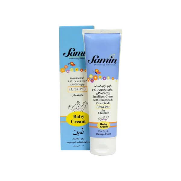 کرم نرم کننده اوسرین و اوره 3 درصد کودکان ثمین 100 میلی لیتری