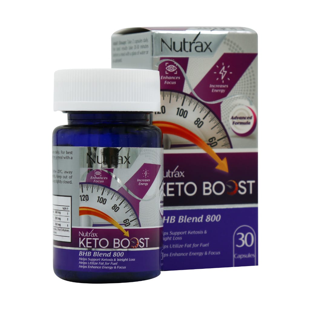 Nutrax-Keto-Boost-30-Cap کپسول کتو بوست نوتراکس 30 عددی - Image 1