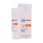 فلوئید ضد آفتاب کرم پودری بژ روشن +SPF50 بیزانس