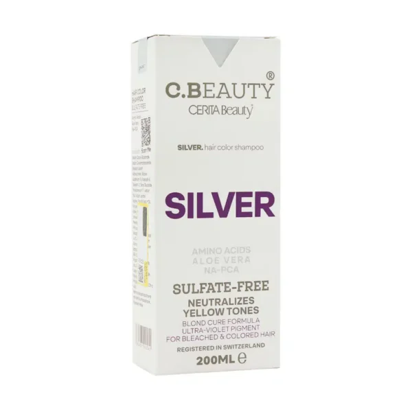 شامپو رنگساژ سریتا مدل Silver حجم 200 میلی لیتری
