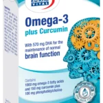 کپسول امگا 3 پلاس کورکومین یوروویتال 30 عددی