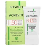 فلوئید ضد آفتاب آکنویت SPF50 بژ روشن 40 میلی لیتری