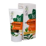 کرم ضد آفتاب دابل شیلد فاقد چربی SPF50+ بی رنگ شون 50 میلی لیتری