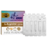 ویال خوراکی ال آرژنین 1000 میلی گرم مکس اونیو 10 عددی